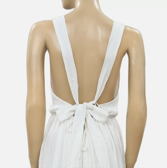Free People Strong Statement White Maxi Dress - Picture 4 of 7